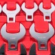 Set di chiavi laterali intercambiabili MECHANIC WRENCH SET 5, 1/2\