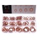 Set di rondelle di tenuta in rame MECHANIC RING SET 2, M5–M20, 300 pz