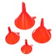 Set di imbuti per rabbocco liquidi MECHANIC FUNNEL SET 3, 9 ks