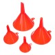 Set di imbuti per rabbocco liquidi MECHANIC FUNNEL SET 3, 9 ks