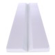 Protezione angolare in schiuma autoadesiva per garage CAR PARK GUARD CORNER 1, 40x12x1,5 cm, 2 pz
