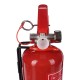 Estintore a polvere FIRE STOP 1 kg, ABC, completamente metallico, incluso supporto metallico
