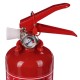 Estintore a polvere FIRE STOP 1 kg, ABC, completamente metallico, incluso supporto metallico