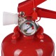 Estintore a polvere FIRE STOP 1 kg, ABC, completamente metallico, incluso supporto metallico