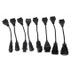 Set completo di adattatori OBD-II per autocarri MECHANIC CABLE SET 2, 8 pezzi