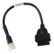 Adattatore OBD-II a 6 pin per moto Kawasaki MECHANIC CABLE 17