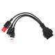 Adattatore OBD-II 3-pin/4-pin/6-pin per moto Yamaha e Honda MECHANIC CABLE 23