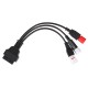 Adattatore OBD-II 3-pin/4-pin/6-pin per moto Yamaha e Honda MECHANIC CABLE 23