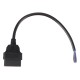 Cavo prolunga OBD-II femmina a 16 pin terminato con cavi da 30 cm MECHANIC CABLE 27