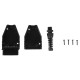 Spina OBD-II a 16 pin per montaggio di cavo personalizzato MECHANIC CABLE 29, nera