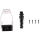 Spina OBD-II a 16 pin per montaggio di cavo personalizzato MECHANIC CABLE 30, trasparente