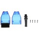 Spina OBD-II a 16 pin per montaggio di cavo personalizzato MECHANIC CABLE 31, blu