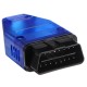 Spina OBD-II a 16 pin per montaggio di cavo personalizzato MECHANIC CABLE 31, blu