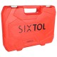 Set di chiavi a bussola CRV 108 professionale - garanzia 6 anni SIXTOL SIX
