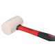 Mazzetta in gomma TPR HAMMER 340, bianca, 340g, 310mm