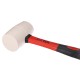 Mazzetta in gomma TPR HAMMER 450, bianca, 450g, 330mm