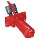 Cilindro idraulico per cric con pedale SX JACK PEDAL 3T BLACK - ricambio