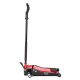 Cric idraulico mobile heavy-duty 3T a basso profilo con pedale SX JACK PEDAL 3T BLACK