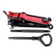 Cric idraulico mobile heavy-duty 4T a basso profilo, con pedale SX JACK PEDAL 4T BLACK