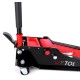 Cric idraulico mobile heavy-duty 4T a basso profilo, con pedale SX JACK PEDAL 4T BLACK