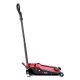 Cric idraulico mobile heavy-duty 4T a basso profilo, con pedale SX JACK PEDAL 4T BLACK