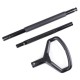 Cric idraulico mobile heavy-duty 4T a basso profilo, con pedale SX JACK PEDAL 4T BLACK