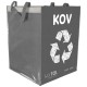 Borse per raccolta differenziata SORT EASY 4 METAL, 30x30x40cm, 4x36l, 4 pezzi