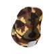 Cappello con lampada frontale 180 lm, ricaricabile, USB, taglia unica, cotone/PE, mimetico