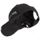 Cappellino con luce LED B-CAP 25 lm, ricaricabile, USB, taglia unica, nero