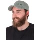 Cappellino con visiera con luce LED B-CAP 25lm, ricaricabile, USB, taglia unica, verde