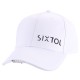 Cappellino con visiera e luce LED B-CAP 25lm, ricaricabile, USB, taglia unica, bianco