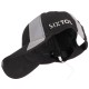 Cappellino riflettente con luce LED B-CAP SAFETY 25 lm, ricaricabile, USB, taglia unica, nero
