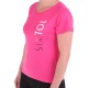 T-shirt da donna T-SHIRT, rosa, taglia M, 100% cotone
