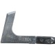 Coltello per erbacce a L, lunghezza 315 mm, impugnatura ergonomica