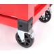 Carrello da officina per attrezzi MECHANIC TROLLEY KEVIN RED, 7 cassetti