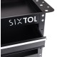 Carrello porta attrezzi MECHANIC TROLLEY ROGER DRAWER, 3 ripiani + 1 cassetto
