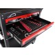 Carrello da officina con attrezzi MECHANIC TROLLEY JASON 94, 3 cassetti, 1 ripiano, 94 pezzi