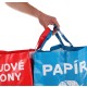 Borsa per raccolta differenziata SORT EASY PAPER, 30x30x40cm, 36l