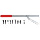 Set per tensionamento pulegge MECHANIC PULLEY SET 11, 11 pezzi