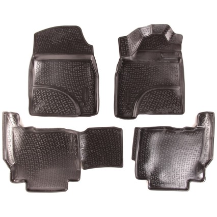 Tappetini in gomma Toyota Land Cruiser (200 J20) (07-) (3D)