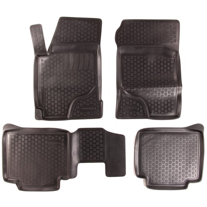 Tappetini in gomma Kia Cerato I (LD) (03-09)  (2D)