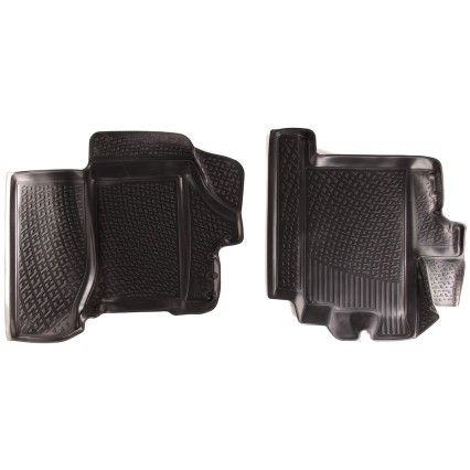 Tappeti in gomma Citroen Jumper (06-) (solo anteriori) (3D)