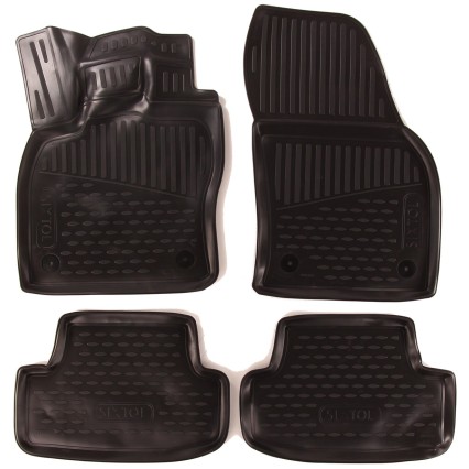 Tappetini in gomma 3D AUDI Q2, 2016->, Mini SUV