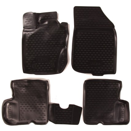 3D Tappetini in gomma RENAULT Duster 4WD, 2011-2015