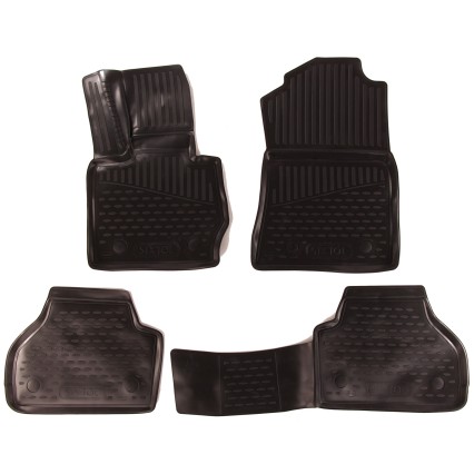 Tappetini in gomma 3D per BMW X4, 2014–2017, (F26), SUV, Europa