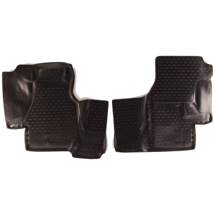 3D Tappetini in gomma MERCEDES-BENZ Sprinter Classic (W909), 2000-2006, 2013->, 2 pezzi