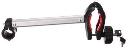 Braccio / supporto per telaio bici per portabici da gancio traino, lungo, lunghezza 24 cm - pezzo di