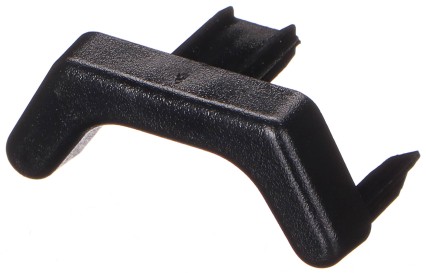 Tappo in plastica per la slitta del portabici BIKE 2 / 3 / 4, nero - pezzo di ricambio