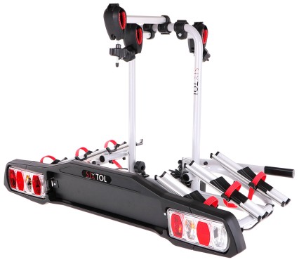 Portabici per gancio di traino BIKE 3 - 3 biciclette