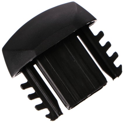 Tappo terminale in plastica per barra trasversale ROOF RACK IN / FIX, nero - pezzo di ricambio